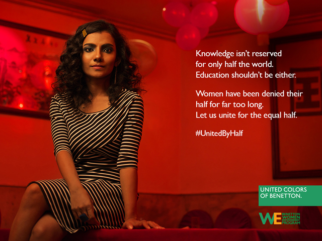H Benetton ξεκινά από την Ινδία τη διαφημιστική της εκστρατεία για την ισότητα των φύλων αμφισβητώντας τις κοινωνικές νορμές