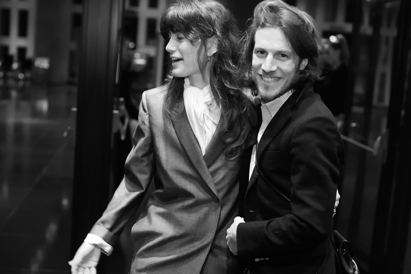 O σπουδαίος καλλιτέχνης Solomon Martin και σύντροφος του James Kaliardos με την σχεδιάστρια της «Kimale» και καλή τους φίλη Irene Mamfredos