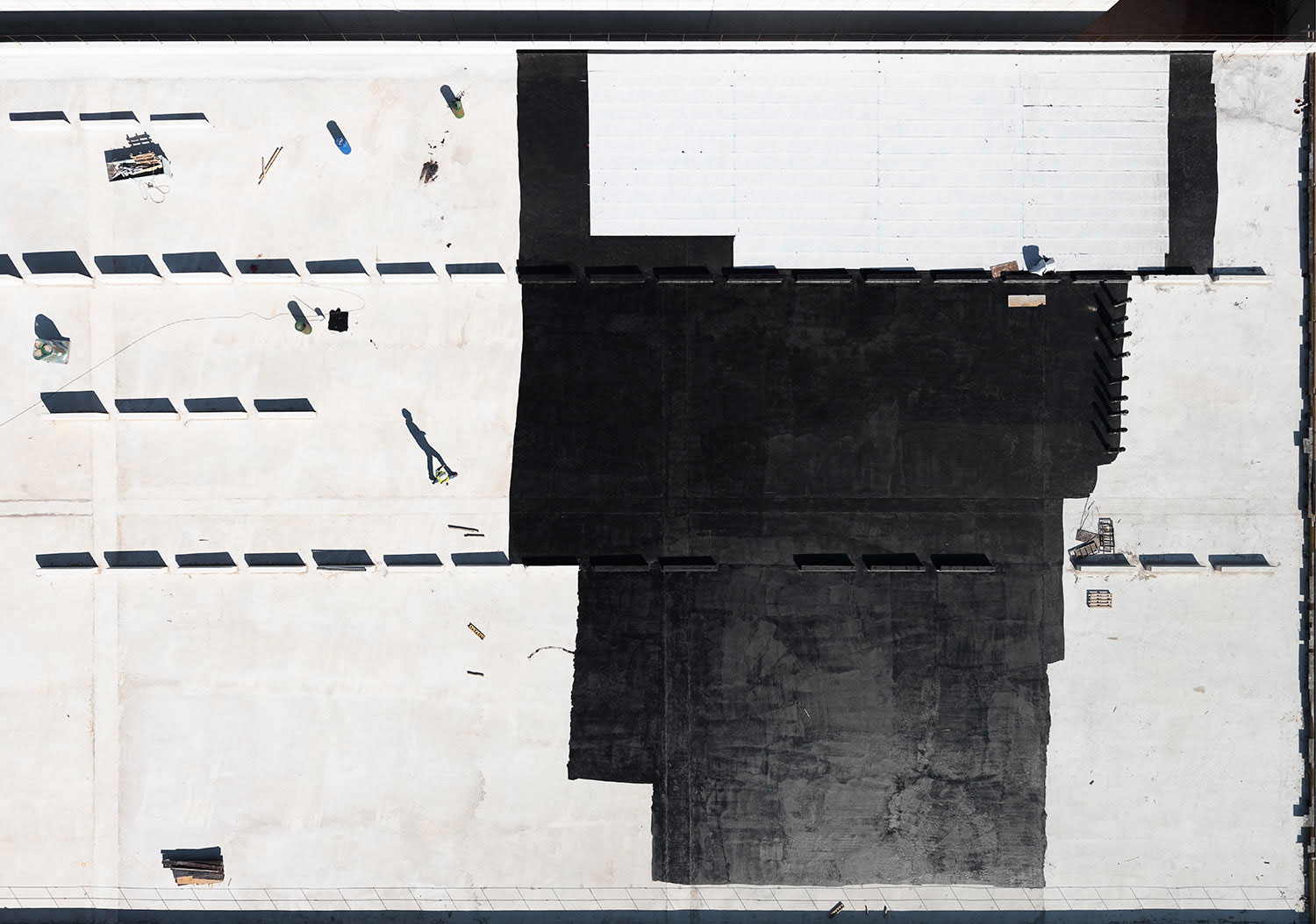 Κτήριο Στάθμευσης Αυτοκινήτων, στεγανοποίηση στέγης Κτήριο Στάθμευσης Αυτοκινήτων, στεγανοποίηση στέγης