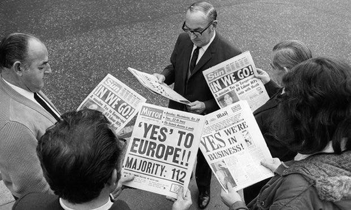 44 χρόνια πριν. Η είσοδος της Βρετανίας στην Ευρωπαϊκή Ένωση, Λονδίνο 1974