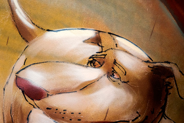 Μια Belleville από σπρέι © Alex Grymanis Trippin on Belleville. Η full color τοιχογραφία που υπογράφουν οι Billy Gee, Alex Martinez και Lune82 κάνει αυτή την εβδομάδα εντυπωσιακά εγκαίνια