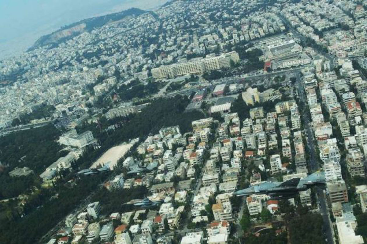Η Αθήνα με τα μάτια των πιλότων της Πολεμικής Αεροπορίας
