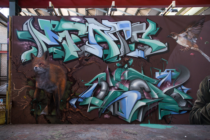 Λεπτομέρεια από το τελικό έργο Λεπτομέρεια από το τελικό έργο