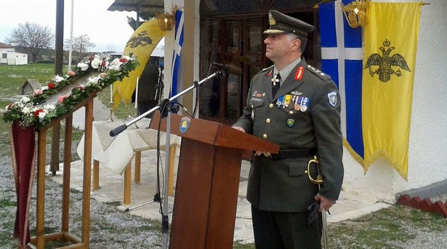 Στις κρίσεις των αξιωματικών τον περασμένο Μάρτιο, είχε προαχθεί σε υποστράτηγο Στις κρίσεις των αξιωματικών τον περασμένο Μάρτιο, είχε προαχθεί σε υποστράτηγο