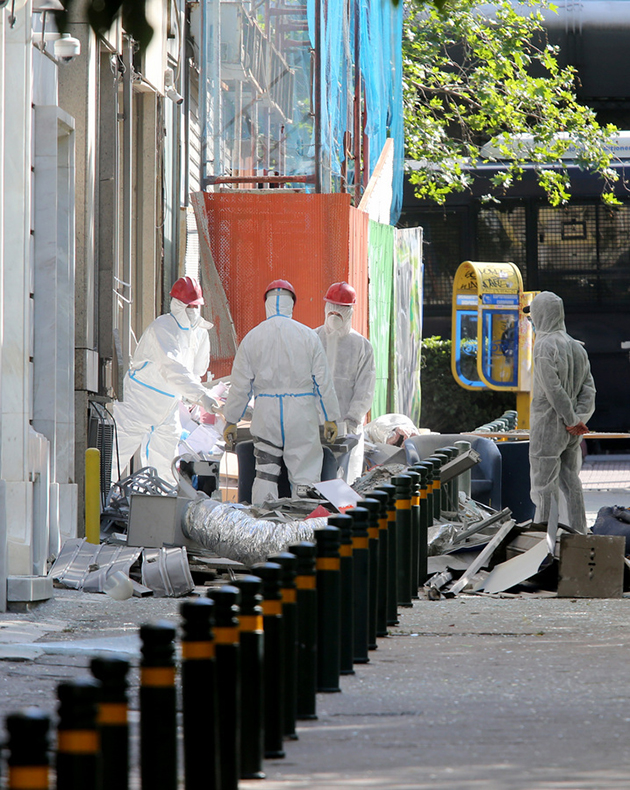 EUROBANK ΕΚΡΗΞΗ ΒΟΜΒΑΣ	