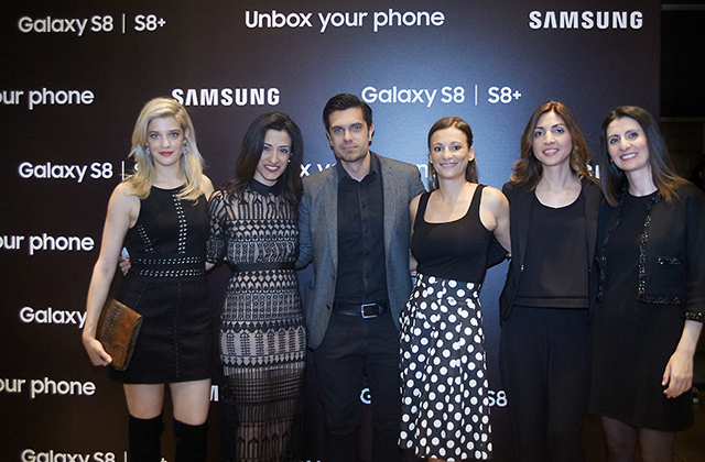 Λαμπερό πάρτυ για την πρεμιέρα του Samsung Galaxy S8 στην Ελλάδα Λαμπερό πάρτυ για την πρεμιέρα του Samsung Galaxy S8 στην Ελλάδα
