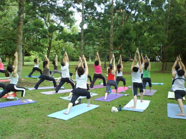 Pilates στον Εθνικό Κήπο