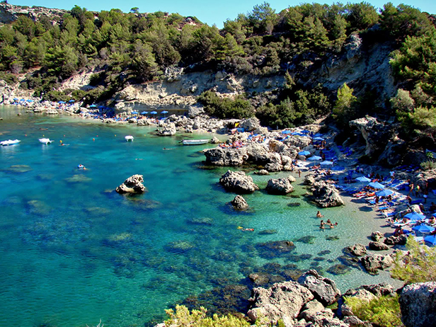 Άντονι Κουίν, Ρόδος Άντονι Κουίν, Ρόδος