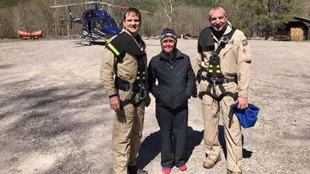 Αμερικανίδα πεζοπόρος επιβιώνει έξι μέρες και έξι νύχτες Αμερικανίδα πεζοπόρος επιβιώνει έξι μέρες και έξι νύχτες