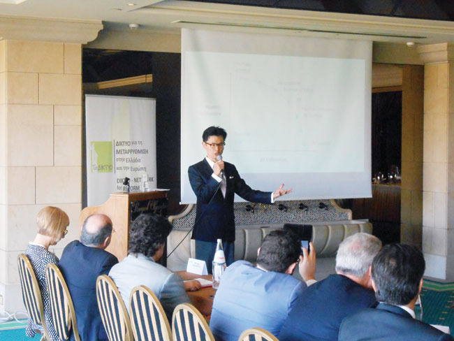  Ο πρ. αντιπρόεδρος του Τwitter James Kondo παρουσιάζει σε working breakfast του ΔΙΚΤΥΟΥ τη συμβολή της Τεχνητής Νοημοσύνης στη  Δ΄ Βιομηχανική Επανάσταση