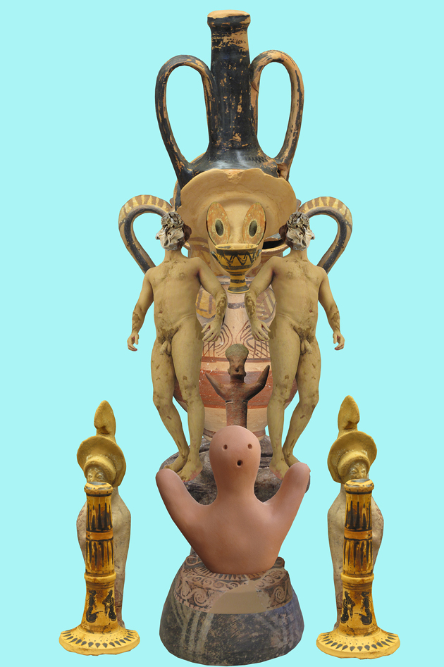 HOPE / UNTITLED 2017 / courtesy the Breeder gallery Collage Models: Lefteris Polychronis, Ioannis Michos Teen Atlas by HOPE