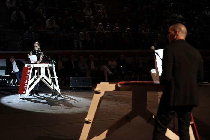 Δανάη Στράτου - Γιάνης Βαρουφάκης