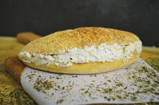 Cream cheese - Oven Sesame Greek Street Food Cream cheese - Oven Sesame Greek Street Food