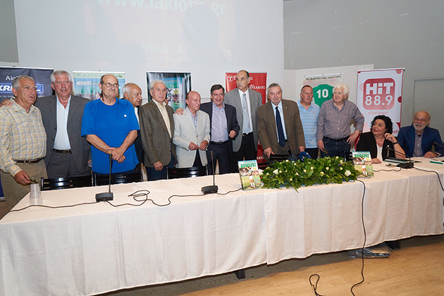 Ο δήμαρχος Αθηναίων τίμησε τους παλαίμαχους του Παναθηναϊκού