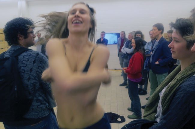 Μette Ιngvartsen // Photo: Virginie Mira