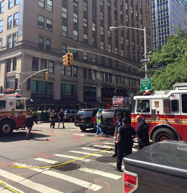 Φωτιά και δηλητηριάσεις στο Μανχάταν της Νέα Υόρκης 