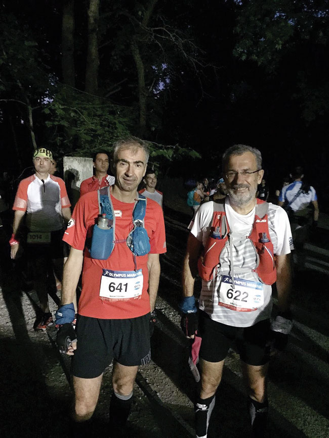 Ο Παντελής Καψής με τον Νίκο Μαραντζίδη