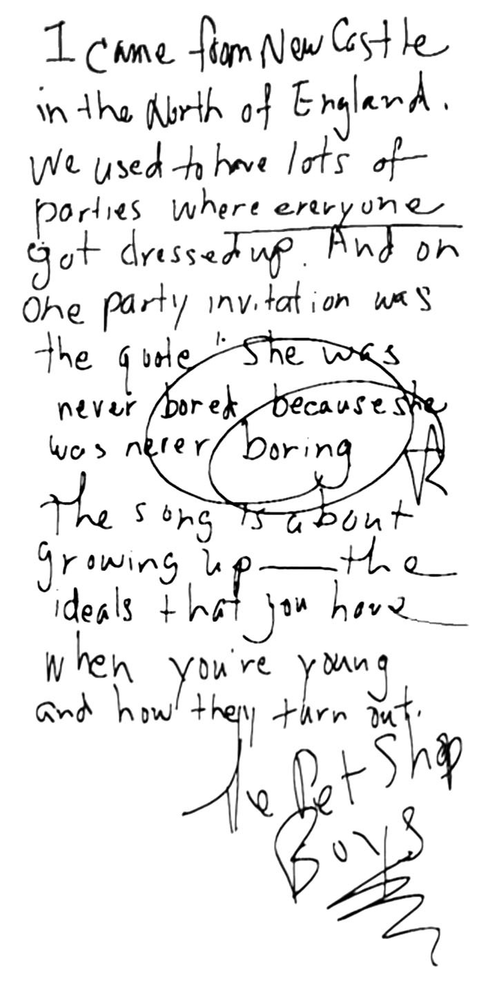  Pet Shop Boys - Being Boring