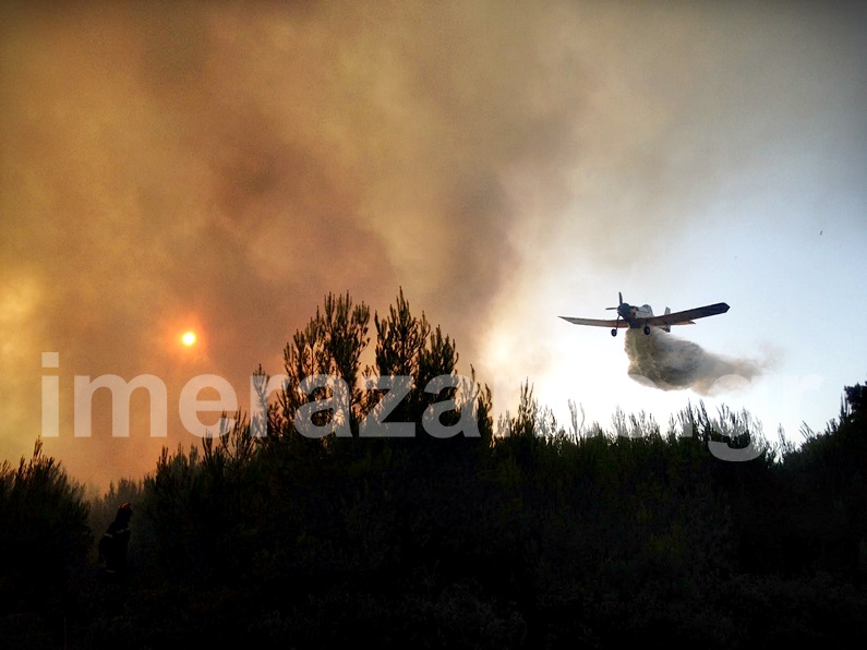 Σε πύρινο κλοιό η ορεινή Ζάκυνθος (εικόνες)