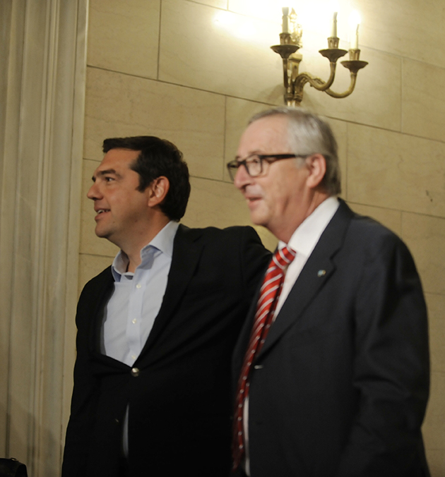 Γιούνκερ-Τσίπρας