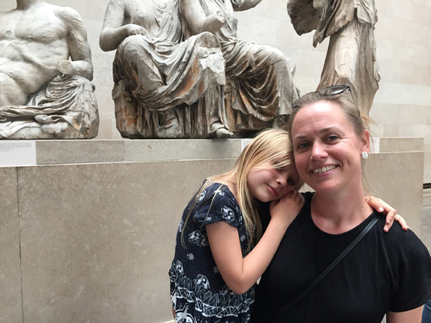 H Vibecke και η κόρη της Matilda, από την Κοπεγχάγη, Δανία ©Μαρία Τσοσκούνογλου