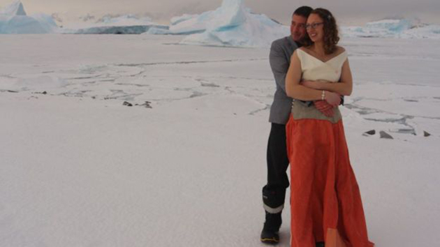 Γάμος στην Ανταρκτική