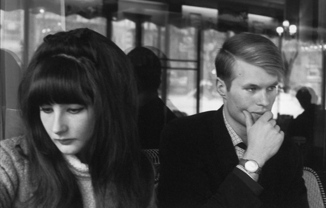 Jean-Marie Le Clézio και σύζυγος, Παρίσι, 1965 n