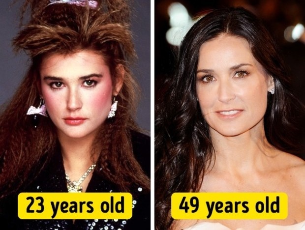 20 διάσημοι που αρέσουν περισσότερο σήμερα από ότι στα νιάτα τους