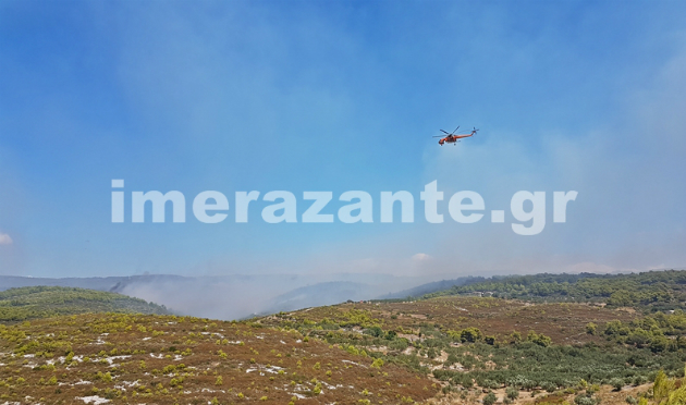 Η Ζάκυνθος στο έλεος των εμπρηστών