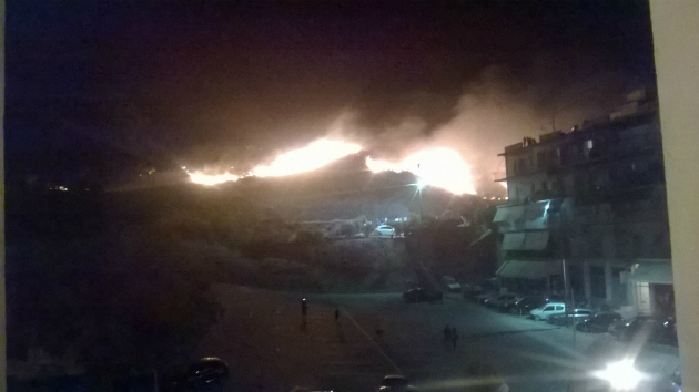 Φωτιά πήρε η Ακρόπολη της Κέρκυρας