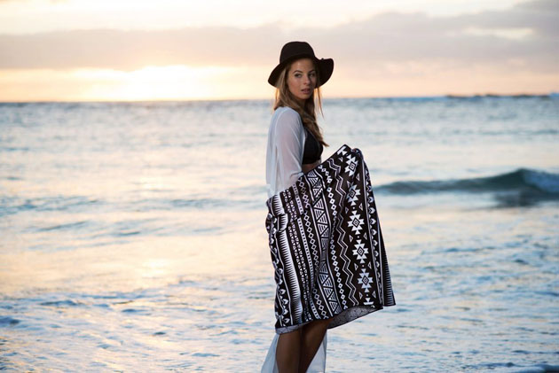 Tesalate Η πετσέτα θαλάσσης που διώχνει την άμμο