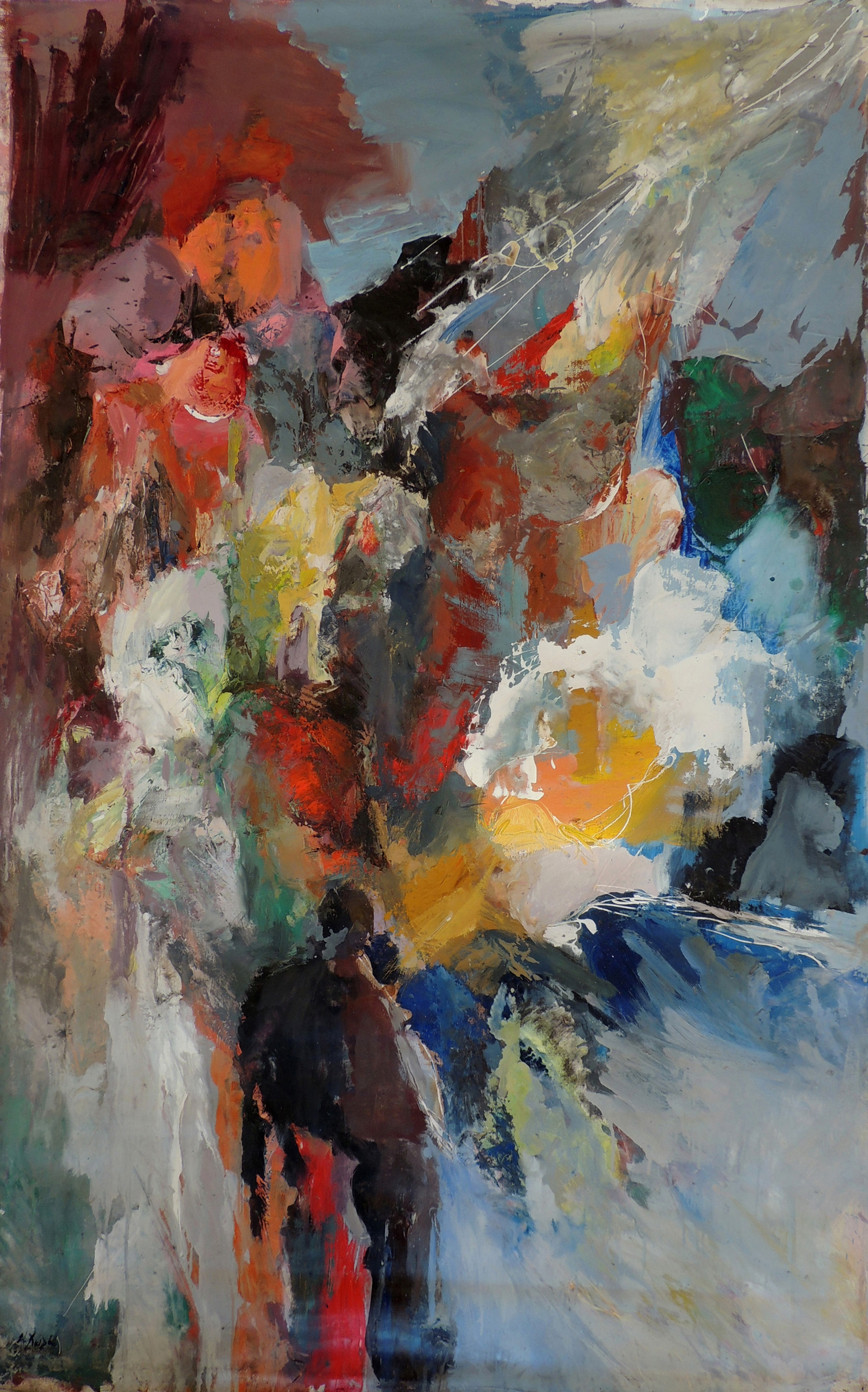 4. Profile&#44 150x100cm&#44 oil on canvas