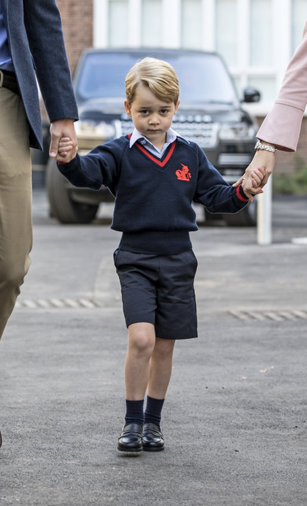 Πρίγκιπας Τζορτζ πάει σχολείο