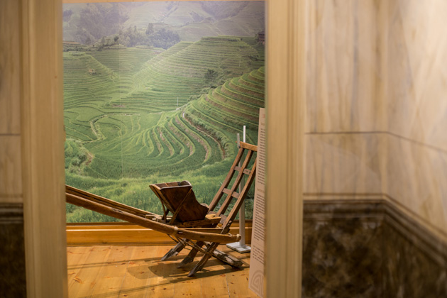 Άροτρο-σπορέας συρόμενος από ζώα. Κατά τη Δυναστεία των Δυτικών Han (206 π.Χ.-25 μ.Χ.), εφευρέθηκε ένας νέος τύπος εργαλείου σποράς, το άροτρο-σπορέας. Μια σπουδαία συνεργασία Ελλάδας-Κίνας στο Θησείο