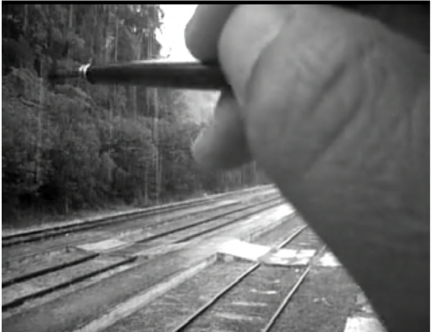 Miltos Manetas, Painting Rain (Blackberry Video signed Unique 3min in loop mute) Miltos Manetas, Painting Rain (Blackberry Video signed Unique 3min in loop mute)