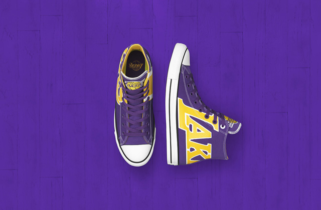 H Converse λανσάρει τη συλλογή NBA Chuck Taylor All Star. LA Lakers H Converse λανσάρει τη συλλογή NBA Chuck Taylor All Star. LA Lakers