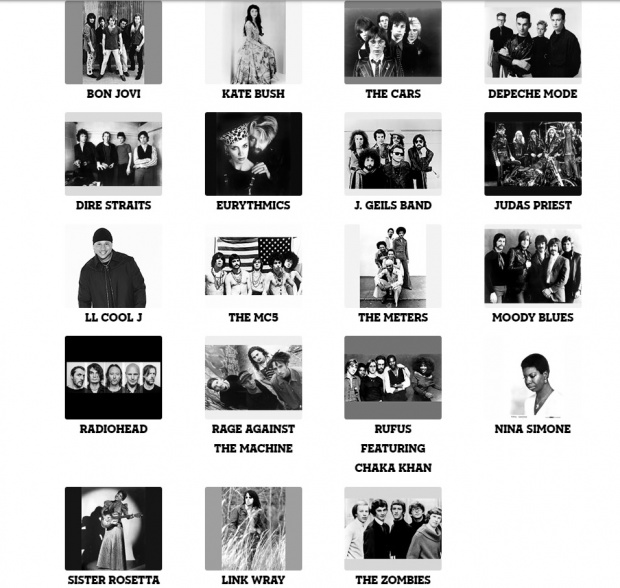 Οι μουσικοί και τα συγκροτήματα που διεκδικούν την είσοδό τους Rock And Roll Hall Of Fame