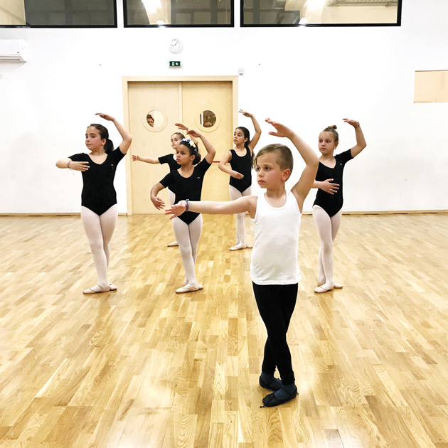 Μάθημα χορού εκεί που βάζουν ψηλά τον πήχη