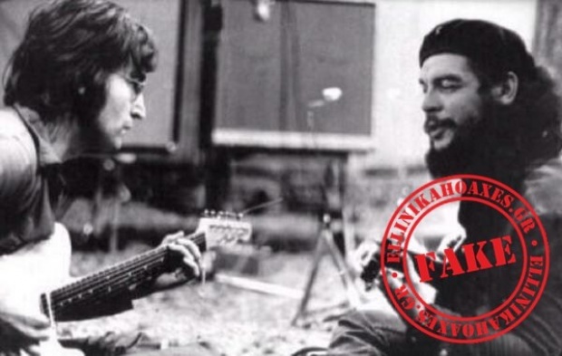 Ο Τζον Λένον παίζει κιθάρα με τον Τσε Γκεβάρα – Καταρρίπτεται