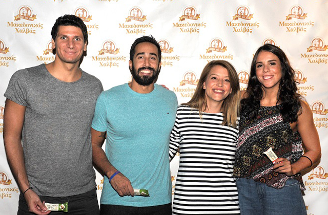 Στέφανος Δημητριάδης, Δημήτρης Κουλούρης, Λήδα Παπάζογλου-Βατσάκη, Marketing Manager «Μακεδονικός Χαλβάς» και Κριστέλ Βουρνά