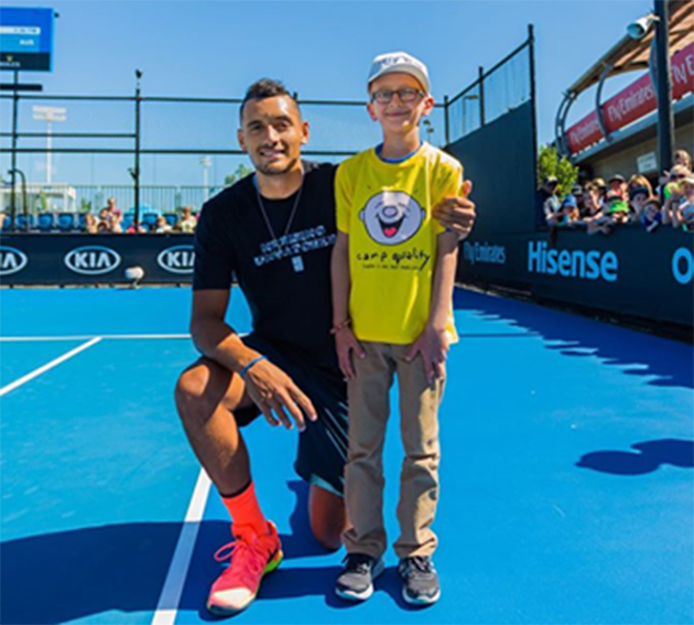 Απίστευτος Κύργιος, φτιάχνει αθλητικό «χωριό SOS» Απίστευτος Κύργιος, φτιάχνει αθλητικό «χωριό SOS»