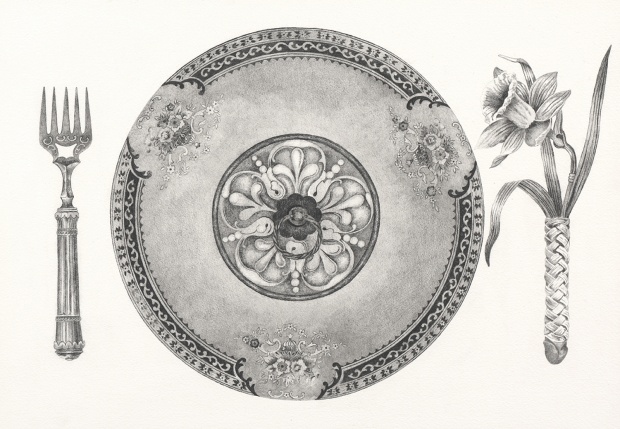 Eva Marathaki_Any boredom in the world is linked to an obstacle asridiculous as death_2014_pencil on paper_30x43cm Eva Marathaki_Any boredom in the world is linked to an obstacle asridiculous as death_2014_pencil on paper_30x43cm