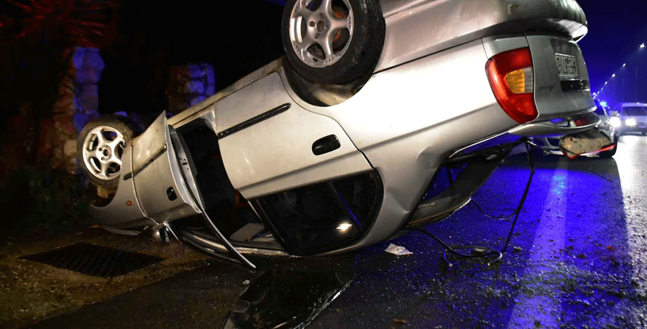 Ανατροπή αυτοκινήτου στην Αργολίδα