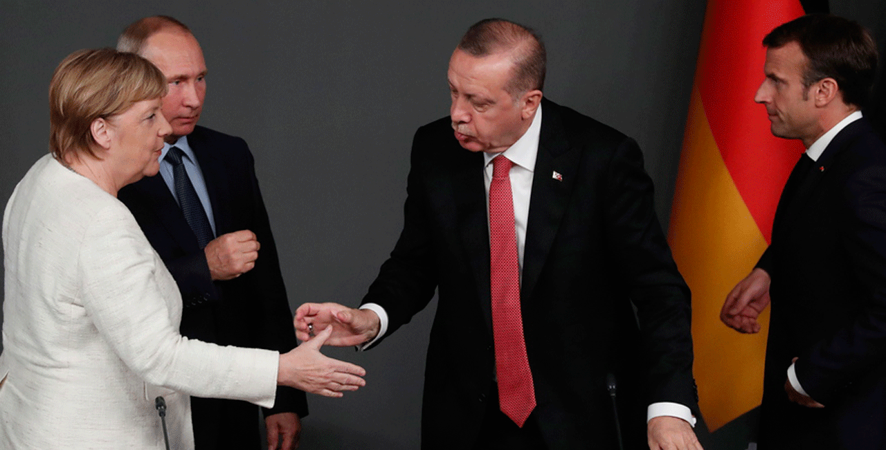 Ερντογάν και Μέρκελ