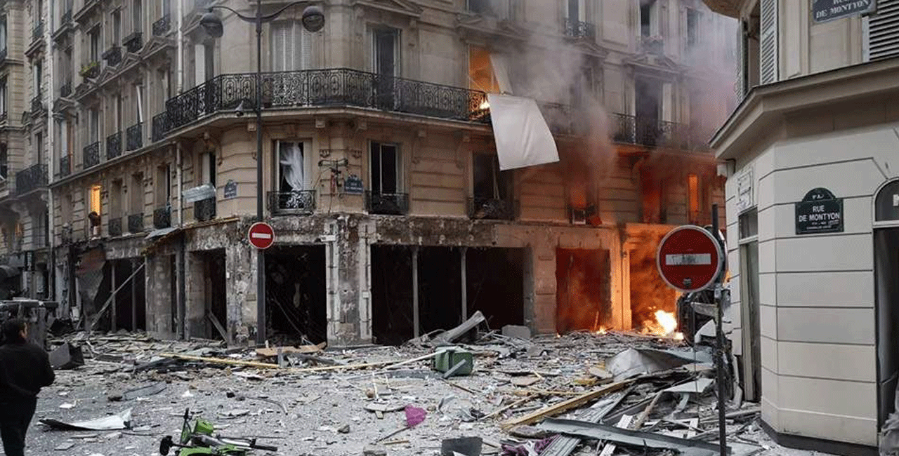 Ισχυρή έκρηξη στο Παρίσι