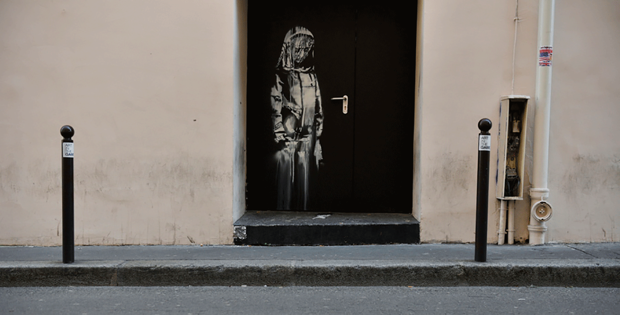 Εκλάπη έργο του Bansky για τα θύματα του Μπατακλάν