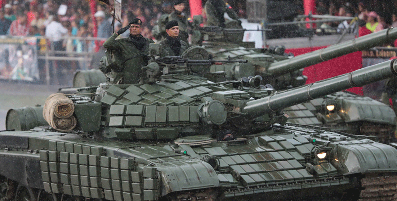 Στρατιωτική παρέλαση στη Βενεζουέλα