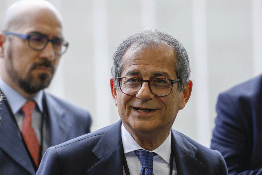 Ο υπουργός Οικονομικών της Ιταλίας