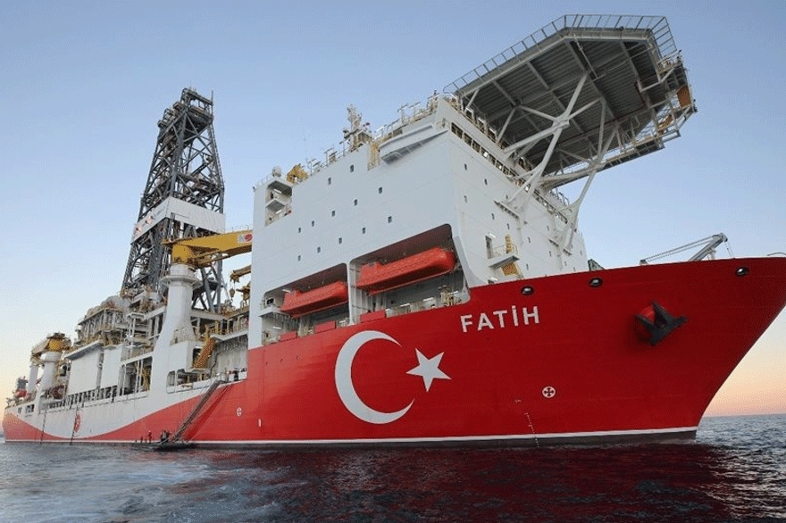 Το τουρκικό γεωτρύπανο «Πορθητής»