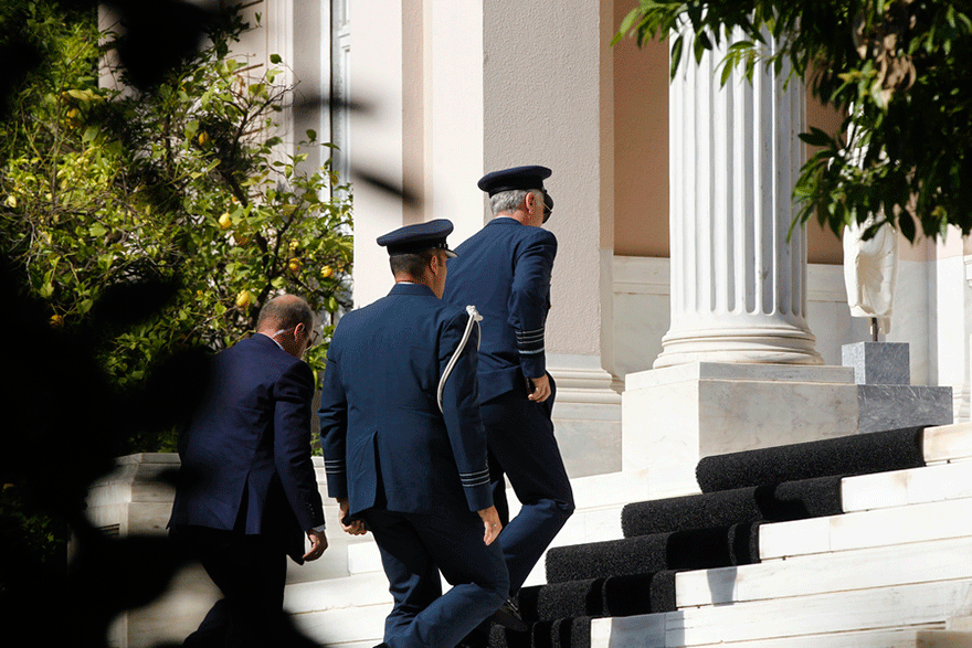 Έκτακτη συνεδρίαση του ΚΥΣΕΑ: Ο Αρχηγός ΓΕΕΘΑ Πτέραρχος Χρήστος Χριστοδούλου